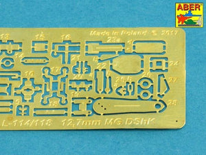 Canon Aber 35L-118 pour mitrailleuse lourde russe de 12,7 mm DShK, version après la Seconde Guerre mondiale (T-54/55 ; BTR-60APC) (1/35) – image 4