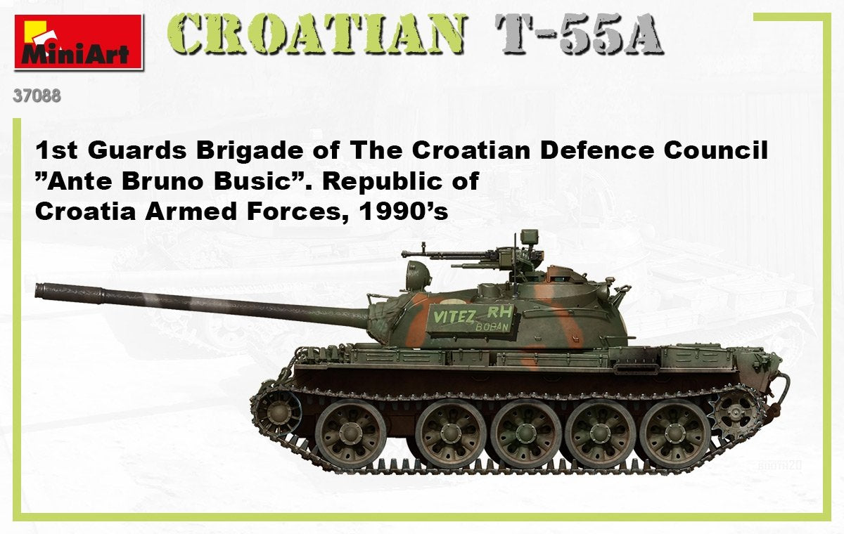 MiniArt 37088 CROATIAN T-55A 1/35 – zdjęcie 2