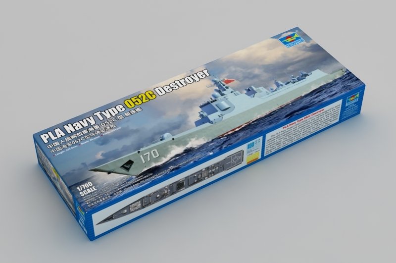 Trumpeter 06730 PLA ​​Naval Type 052C Destroyer 1/700 – Bild 2