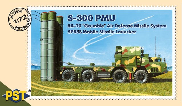 Système de défense aérienne PST 72050 S-300PMU (SA-10 « Grumble ») 5P85S 1/72