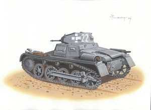 Attaque 72866 PzKpfw I Ausf. A production tardive (1/72)