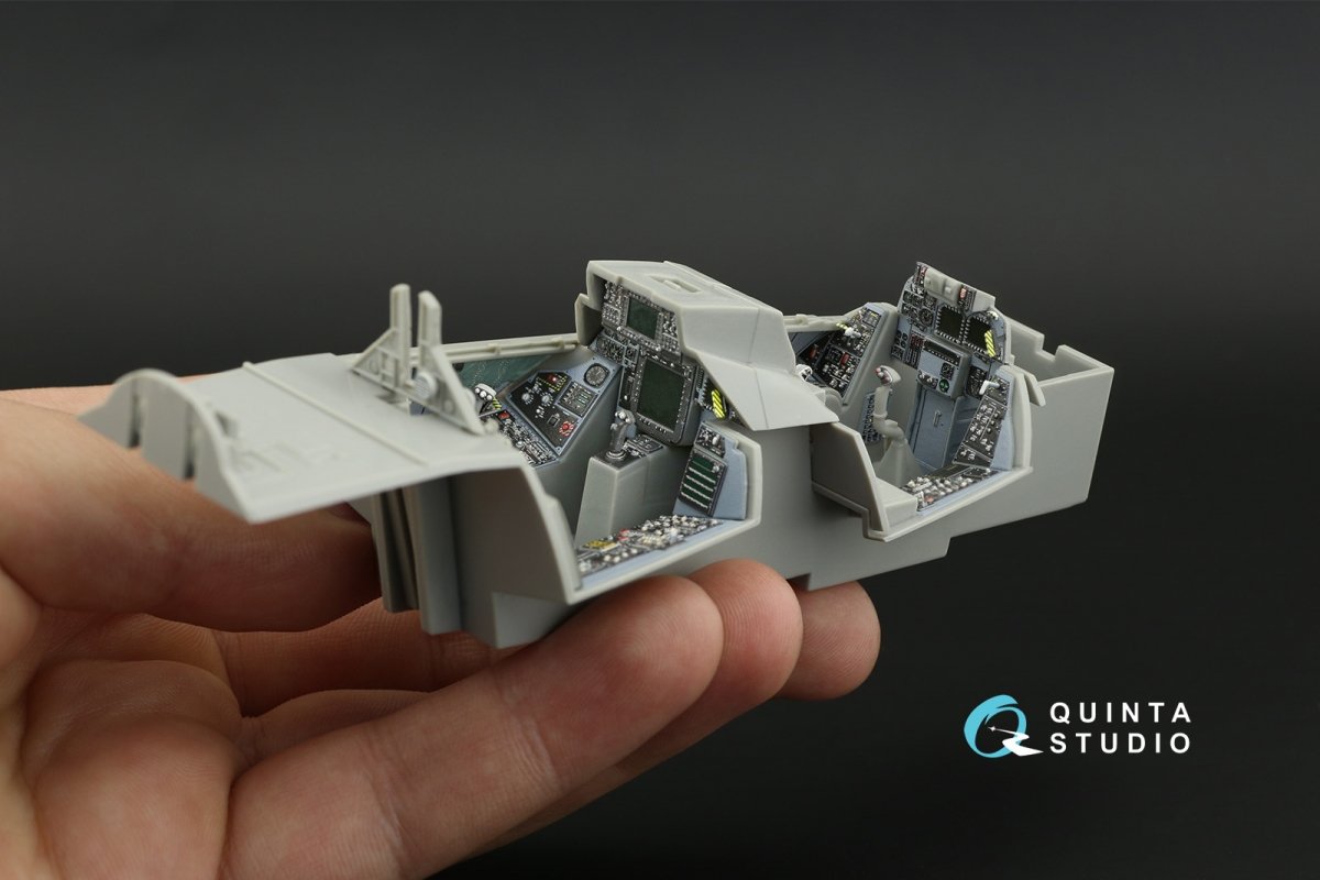 Intérieur du F-14D Quinta Studio QD32033 imprimé en 3D et coloré sur papier décalcomanie (Trumpeter) à l&amp;#39;échelle 1/32 – image 3
