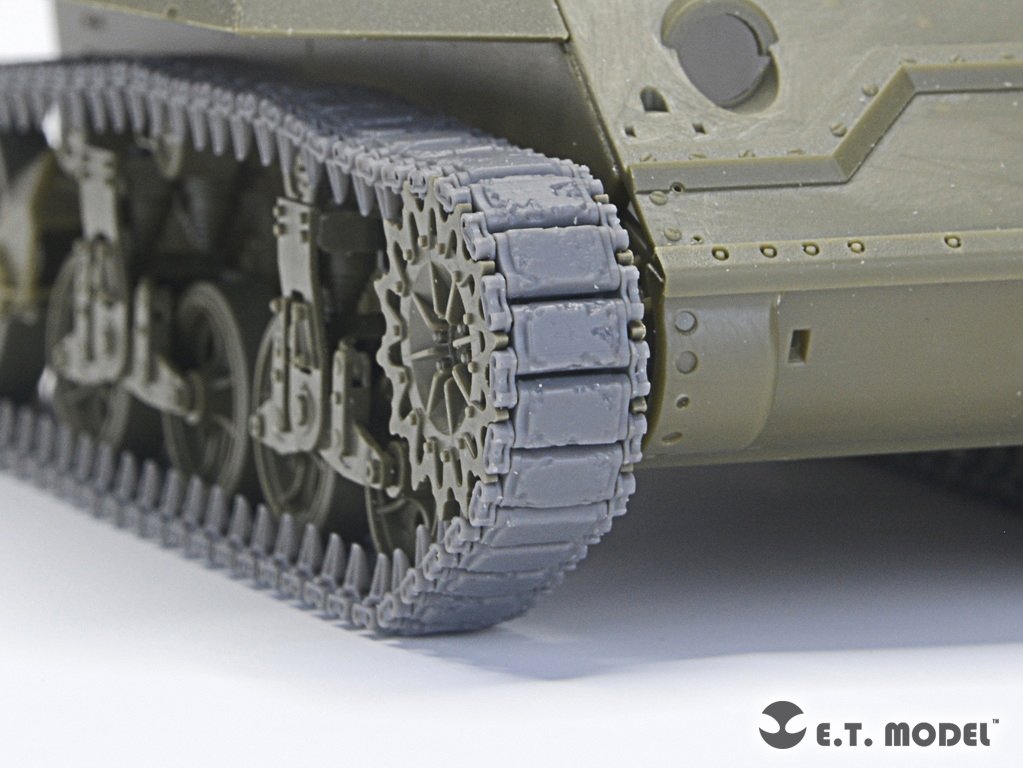Maquette ET Model P35-038 Char léger M3/M5 Stuart de l&amp;#39;armée américaine (Seconde Guerre mondiale), chenilles fonctionnelles T16 (impression 3D), échelle 1/35 – image 6