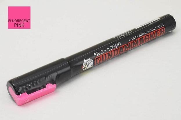 Marqueur Gundam rose fluorescent Gunze Sangyo GM14