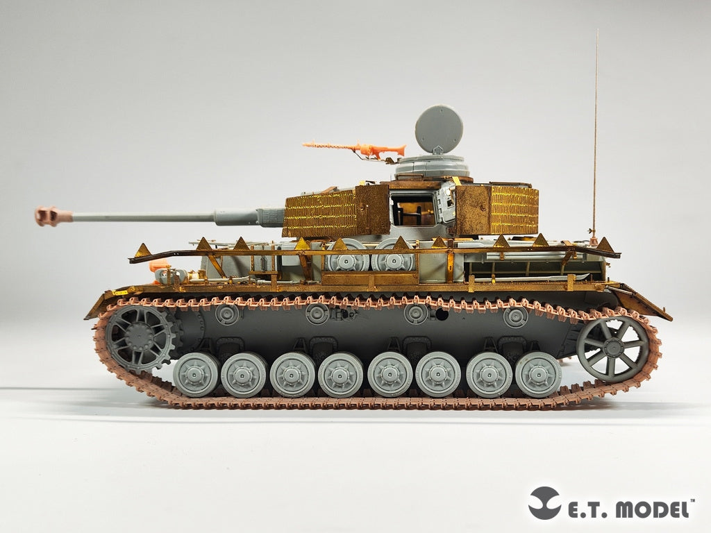 ET Model P35-044 WWII German Pz.Kpfw.III/IV Ostketten Chenille fonctionnelle imprimée en 3D à l&amp;#39;échelle 1/35 – immagine 9