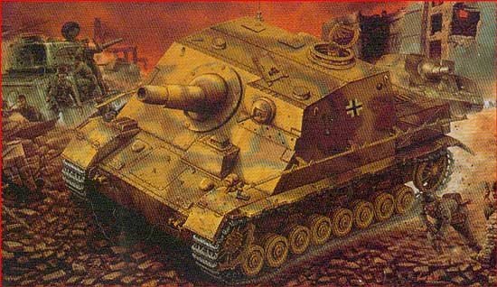 Dragon 6081 STURMPANZER IV BRUMMBAR TARD, Sd.Kfz. 166 (1/35)