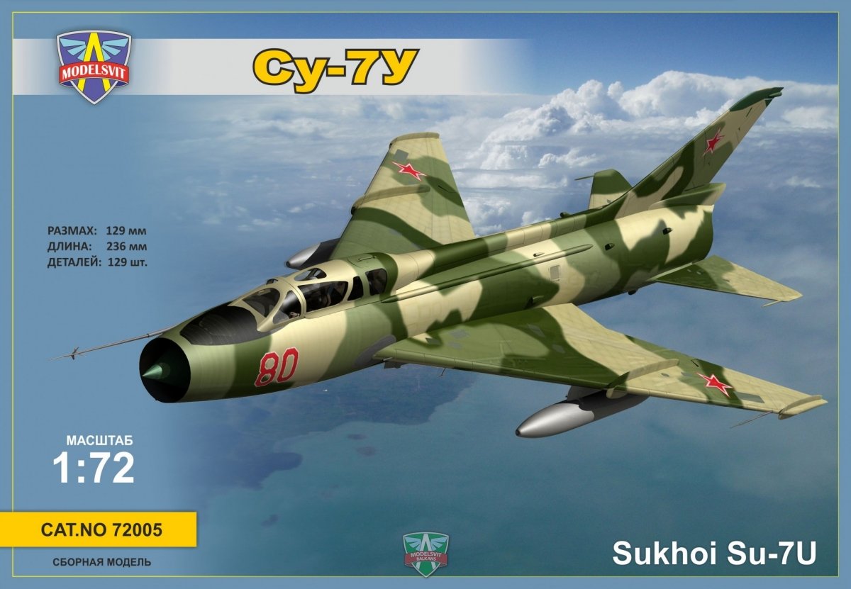 Modelsvit 72005 Sukhoi Su-7U (Entraîneur) 1/72