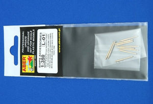Aber 350L-01 Ensemble de 10 canons de 203 mm pour navires japonais (1/350) – image 4