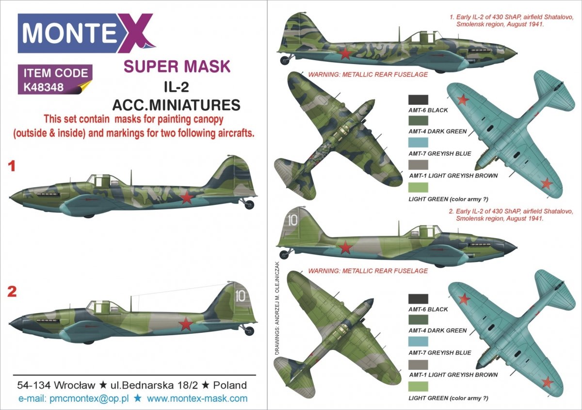 Montex K48348 IL-2 1/48
