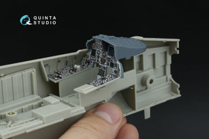 Quinta Studio QD+32252 F-15C PAD - Intérieur imprimé en 3D et coloré, amélioré et décoré (Tamiya) (avec pièces en résine imprimées en 3D) 1/32 – Bild 9