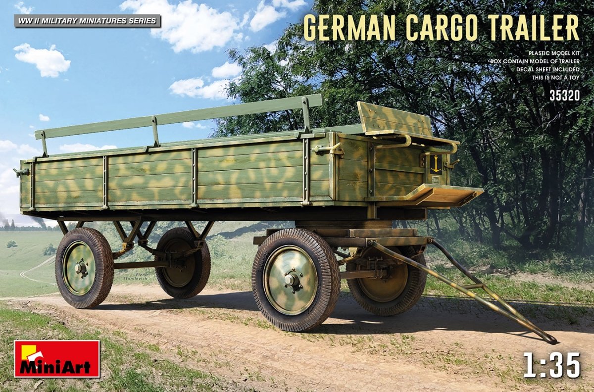 MiniArt 35320 REMORQUE CARGAISON ALLEMANDE 1/35