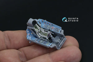 Intérieur imprimé en 3D et coloré sur papier décalcomanie Quinta Studio QD48203 Su-27 (Hobby Boss) 1/48 – image 4