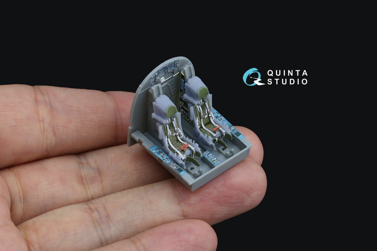Quinta Studio QD+72157 Su-34 Intérieur coloré imprimé en 3D sur papier décalcomanie (Trumpeter) (avec pièce en résine imprimée en 3D) 1/72 – image 15