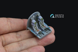 Quinta Studio QD+72157 Su-34 Intérieur coloré imprimé en 3D sur papier décalcomanie (Trumpeter) (avec pièce en résine imprimée en 3D) 1/72 – image 15