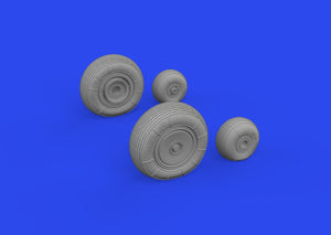 Roues Eduard 648927 Mi-4 Trumpeter 1/48 – imagen 3