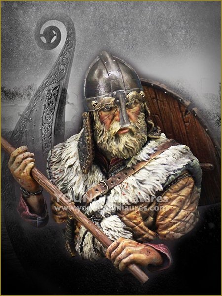 Young Miniatures YH1852 GUERRIER VIKING 1/10