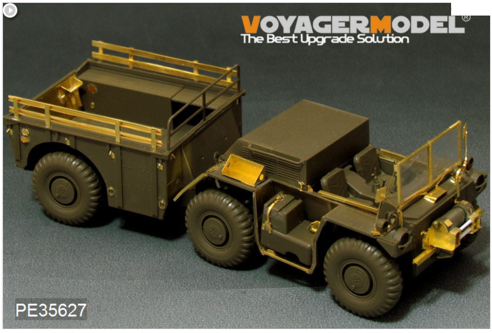 Maquette Voyager PE35627 Véhicule moderne américain M561 GAMA GOAT 6X6 pour Tamiya 35330 1/35 – image 3
