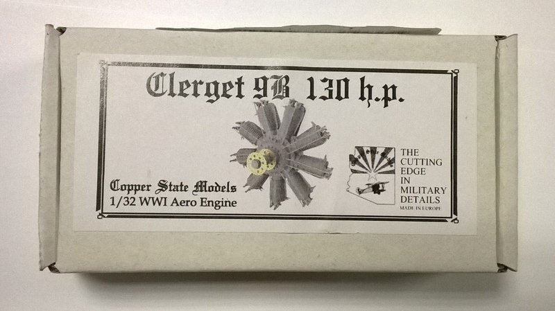 Modèle réduit Copper State E32-004 Clerget 9B 130 ch 1/32