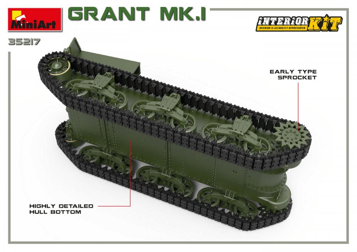 MiniArt 35217 Grant Mk.I avec intérieur 1/35 – image 21