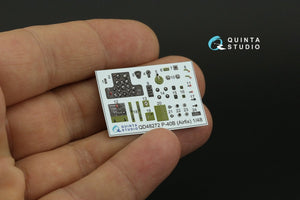 Intérieur imprimé en 3D et coloré sur papier décalcomanie Quinta Studio QD48272 P-40B (Airfix) 1/48 – image 2