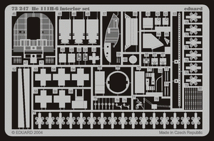 Intérieur du He 111H-6 Eduard 73247 au 1/72 (HASEGAWA) – immagine 2