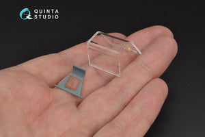 Intérieur imprimé en 3D et coloré sur papier décalcomanie Quinta Studio QD32048 Bf 109E-3 (pour maquette Eduard) 1/32 – immagine 11
