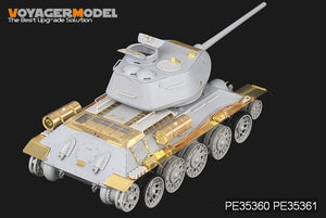 Maquette Voyager PE35360 T-34/85 russe de la Seconde Guerre mondiale pour AFV 35145 au 1/35 – image 4