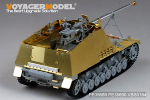 Voyager modèle PE35689 seconde guerre mondiale allemand Sd.Kfz.164 Nashorn pour DRAGON 6387/6165/6166/6314 1/35 – immagine 5