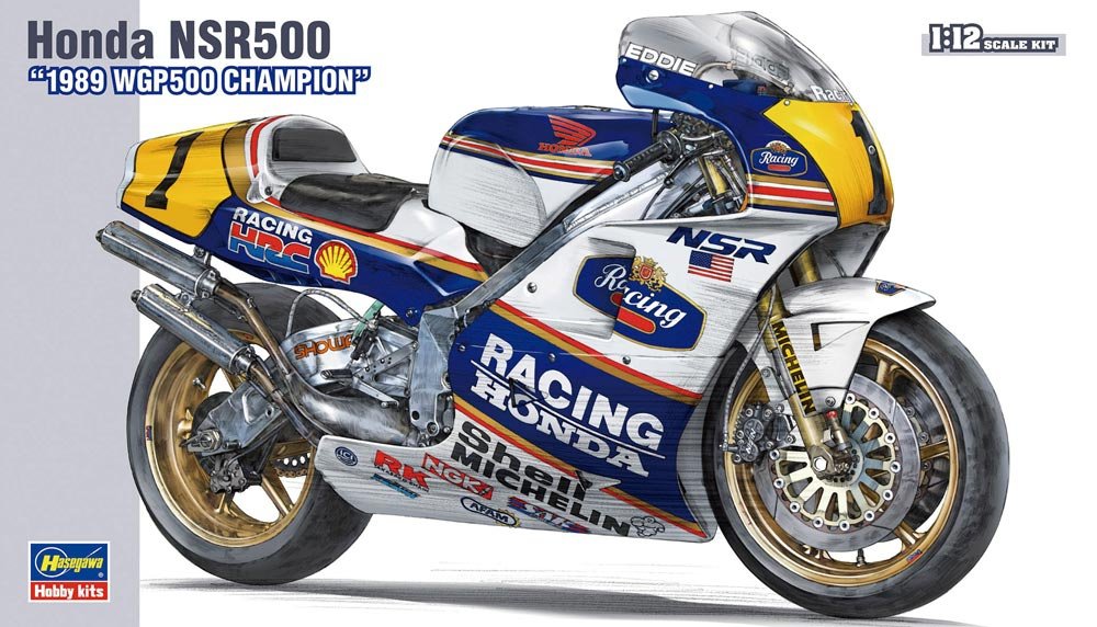 Hasegawa 21504 (BK4) Honda NSR500 Championne WGP500 1989, échelle 1/12
