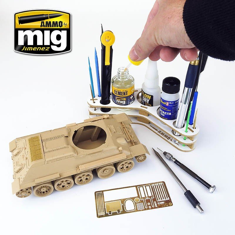 ORGANISATEUR DE BOOMERANG AMMO de Mig Jimenez 8028 (rangement) – imagen 7