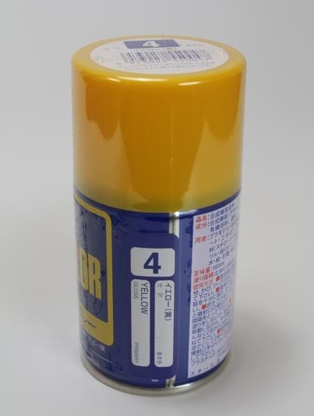 Mr.Hobby S-004 S004 Jaune - (Brillant) Spray – image 2