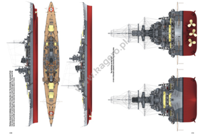 Kagero 95008 The Battleships Scharnhorst and Gneisenau vol. I EN/PL – zdjęcie 6