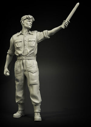 Panzer Art FI35-030 RAC britannique Afrique du Nord chargeant des munitions de canon de 2 livres, soldat n° 1, échelle 1/35 – immagine 2