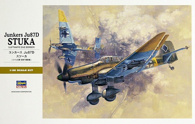 Hasegawa ST26 JUNKERS Ju87D STUKA 1/32