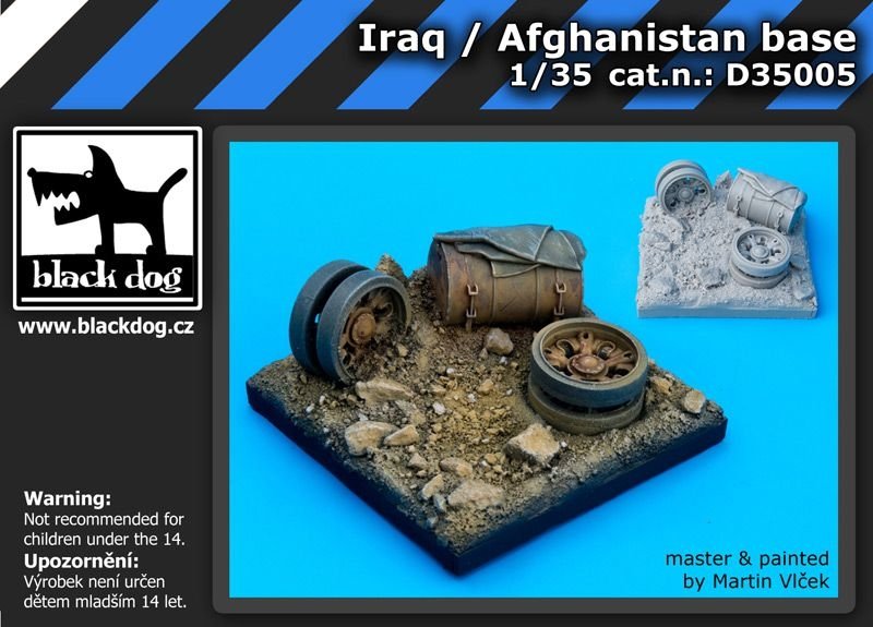 Black Dog D35005 Base Irak/Afghanistan 1/35