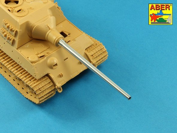Canon de pistolet Aber 48L-29 128mm PaK 44 L/55 pour Sd.Kfz.186 Jagdtiger (1/48) – image 8