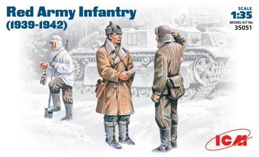 ICM 35051 Infanterie de l&amp;#39;Armée rouge 1938-1942 (1/35)