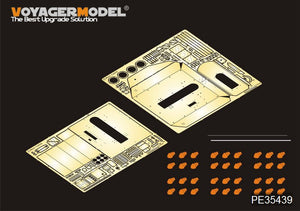 Maquette Voyager PE35439, canon antiaérien allemand de 88 cm Panzerjägerkanone PaK43 (Seconde Guerre mondiale) pour Trumpeter 02308, échelle 1/35