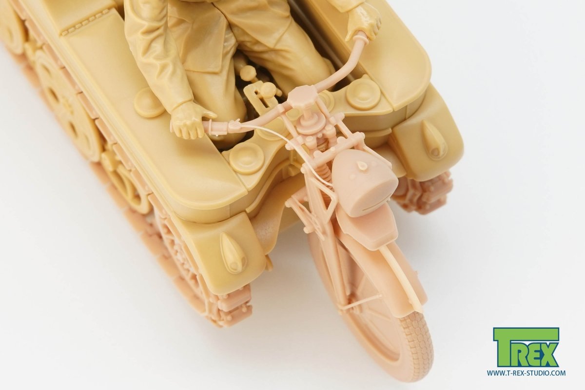 Fourche avant T-Rex Studio TR35098 Kettenkaraftrad 1/35 – imagen 2
