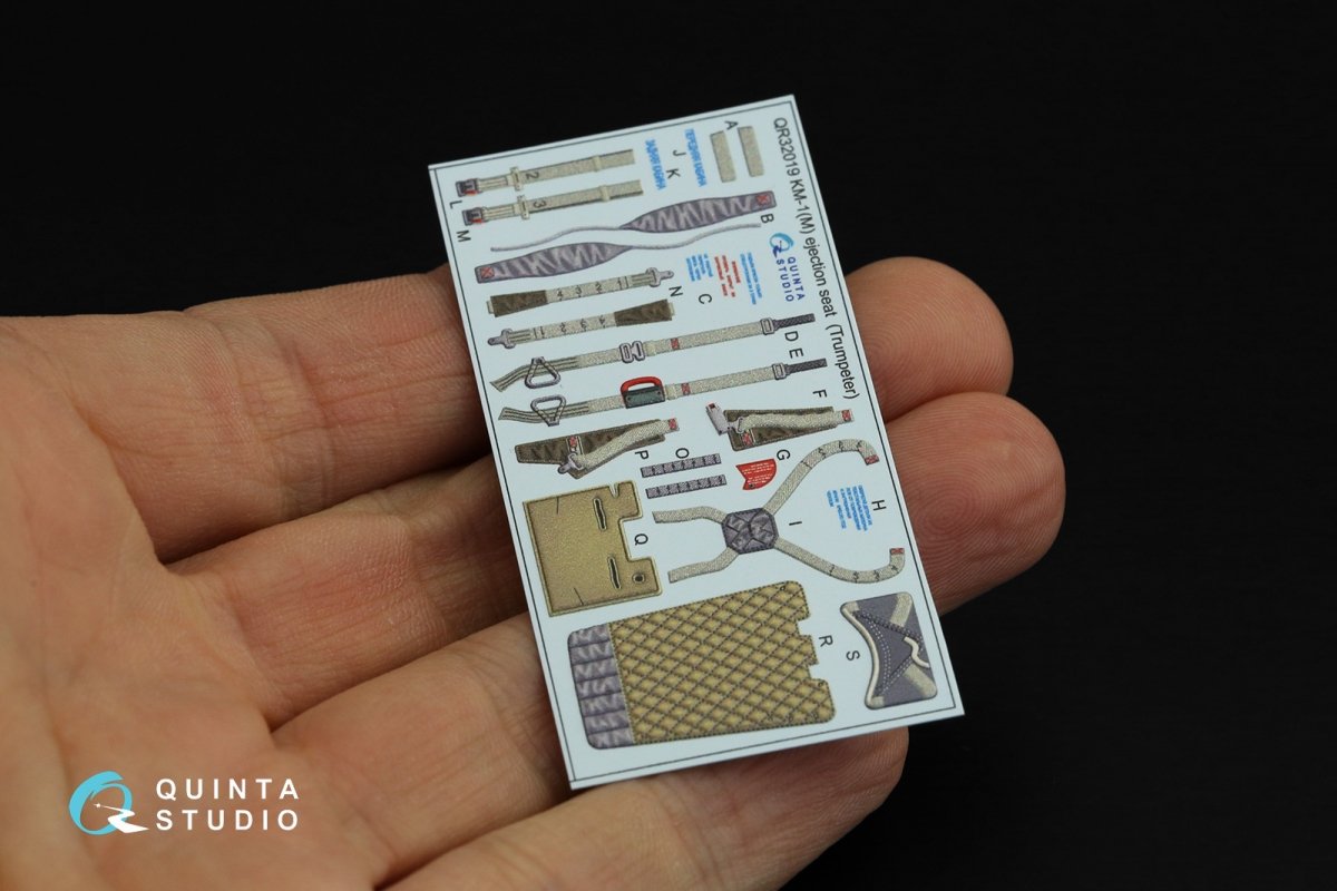 Intérieur imprimé en 3D et coloré du MiG-21UM (Trumpeter) par Quinta Studio QD32121, échelle 1/32  – image 13