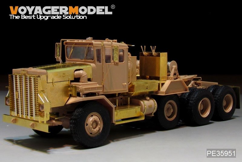 Voyager Model PE35951 Semi-remorque pour engins lourds M911 C-HET et M747 de l&amp;#39;armée américaine moderne pour MENG SS-013 1/35 – immagine 10
