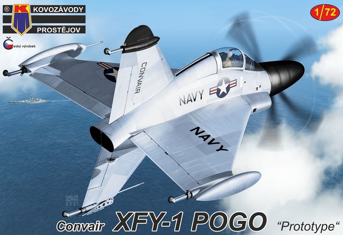 Kovozavody Prostejov KPM0258 XFY-1 Pogo « Prototype » 1/72