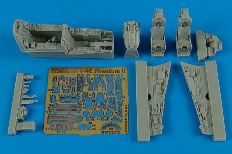 Ensemble cockpit Aires 7272 F-4E Phantom II 1/72 HASEGAWA