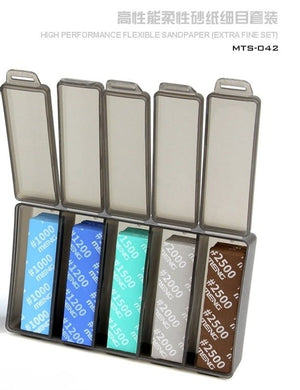 Papier de verre flexible haute performance Meng modèle MTS-042 (Extra FineSet) (kit de ponçage) – image 2