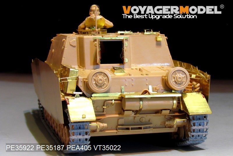 Voyager Model PE35922 WWII German Sturmpanzer IV Brummbar Late Version Basic For TAMIYA 35353 1/35 – zdjęcie 14