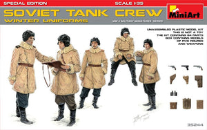MiniArt 35244 Équipage de char soviétique - Uniformes d&amp;#39;hiver ÉDITION SPÉCIALE (1/35)