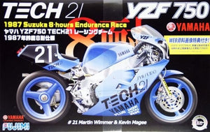 Fujimi 141329 Yamaha YZF 750 Tech 21 1987 Course d&amp;#39;endurance des 8 heures de Suzuka 1/12