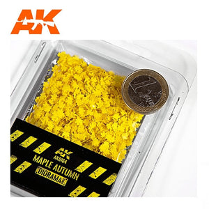 AK Interactive AK8164 FEUILLES D&amp;#39;AUTOMNE D&amp;#39;ÉRABLE 75 MM / 90 MM 1/32 1/35 – immagine 2