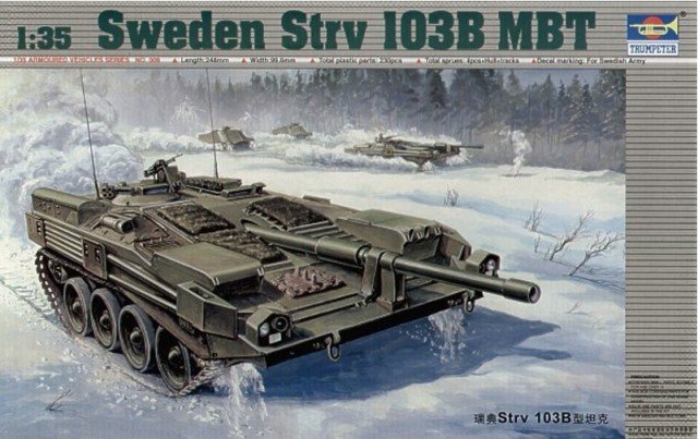 Trompette 00309 Suède Strv 103B MBT (1/35)