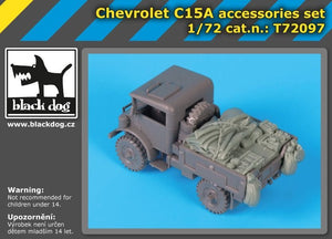 Ensemble d&amp;#39;accessoires Black Dog T72097 Chevrolet C15A pour maquettes IBG au 1/72 – immagine 2